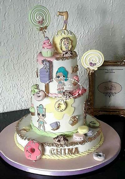 lol birthday cake - Cake by Fées Maison (AHMADI)