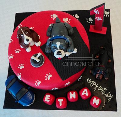 Happy Birthday Ethan - Cake by Anna Mathew Vadayatt