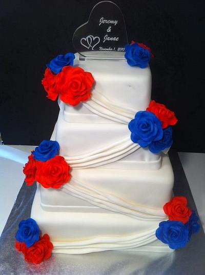 Wedding Cake - Cake by Nikki Belleperche