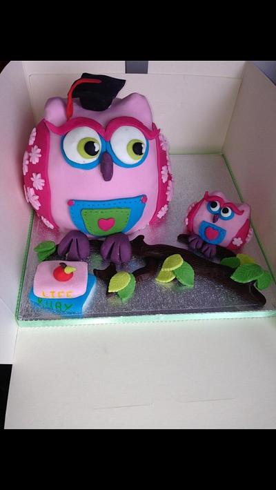 Wise old owl - Cake by Pickle