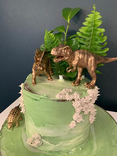 Dinosaur cake - Cake by Sneakyp73