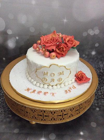33rd Anniversary Cake - Cake by Jessica Cabrol 