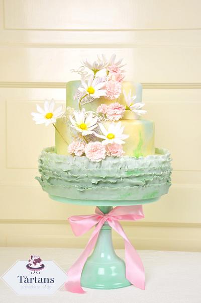 Pastel wedding cake - Cake by Ingrid ~ Tårtans underbara värld