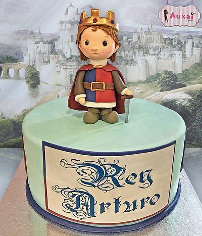Baby Arthur King cake - Cake by Auxai Tartas