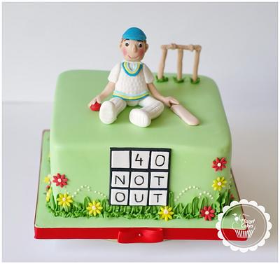 Cricket Player - Cake by Planet Cakes