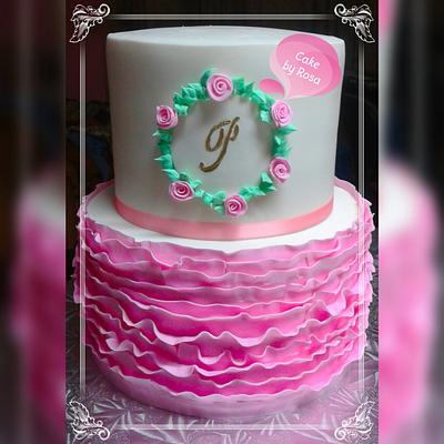 Ruffle Cake - Cake by Rosa