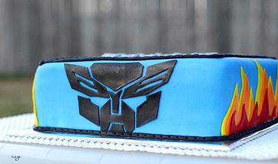 Transformers Birthday Cake - Cake by Kristen Babcock