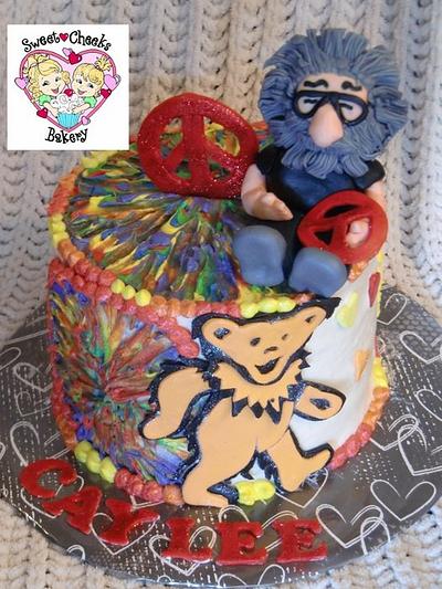 Peace, Love, and Garcia Birthday Cake - Cake by Jenny