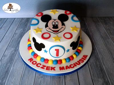 mickey mouse cake - Cake by Urszula Landowska