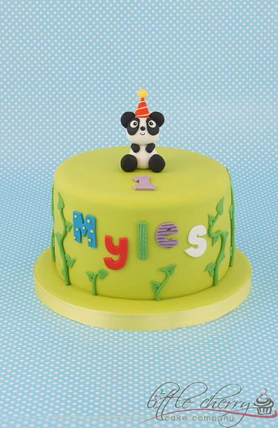 Baby Panda Birthday Cake - Cake by Little Cherry