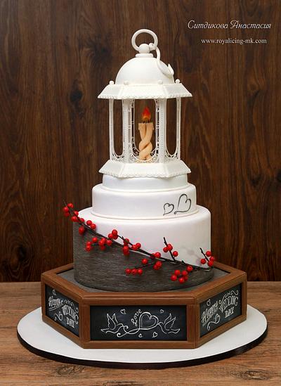 Country Wedding Cake - Cake by Anastasia