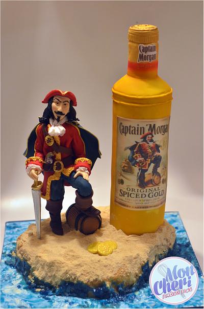 Captain Morgan Rum cake - Cake by Mon Cheri Cakes