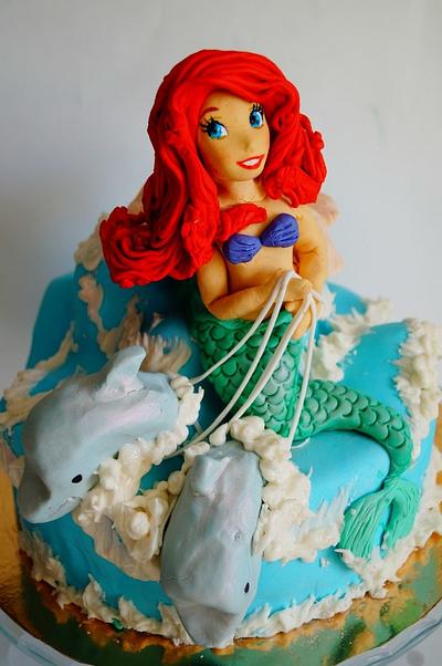 The Little Mermaid - Cake by Evgenia