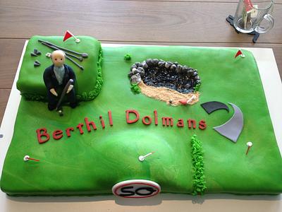 golf course - Cake by Alieke
