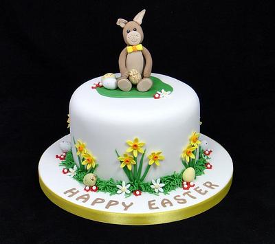 Easter Bunny Cake - Cake by Ceri Badham