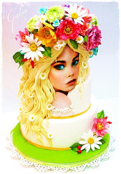  GIRL SPING - Cake by Galya's Art 