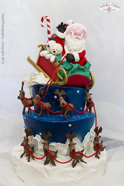 Santa is coming to us - Cake by ilaria pelucchi