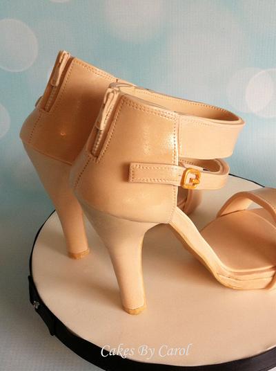 My nieces shoes - Cake by Carol