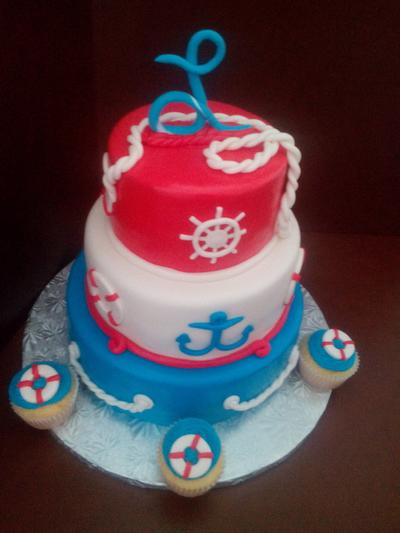 Sailor Cake - Cake by My Cakes