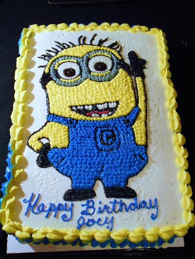 Minion Cake - Cake by Angie Mellen