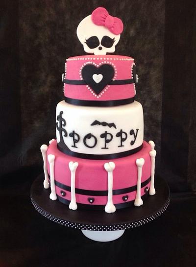 Monster High cake - Cake by Primrosecottagecakes