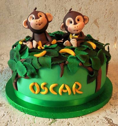 Cheeky monkey cake - Cake by Lelly