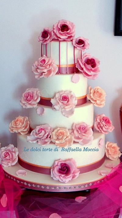 My roses cake - Cake by raffaella moccia