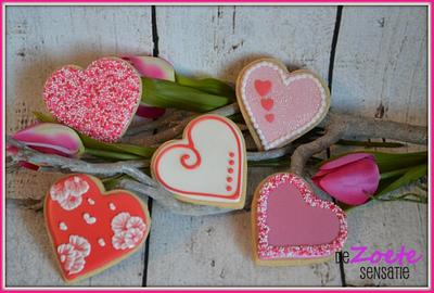 Valentine Cookies - Cake by claudia