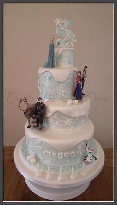 Frozen :0) - Cake by CraftyMummysCakes (Tracy-Anne)