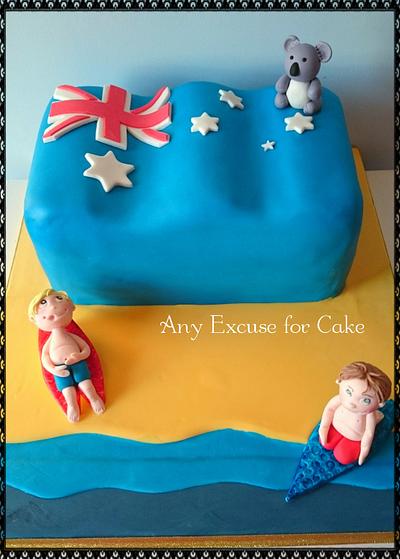 moving to Australia  - Cake by Any Excuse for Cake