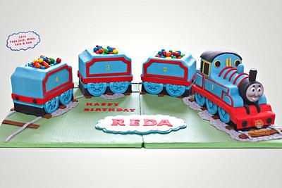 Thomas the Train - Cake by The Sweetery - by Diana