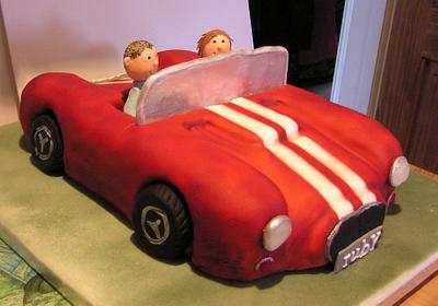 AC Cobra cake - Cake by bakedatberryfield