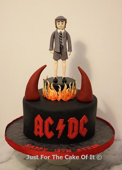 AC/DC Cake - Cake by Nicole - Just For The Cake Of It