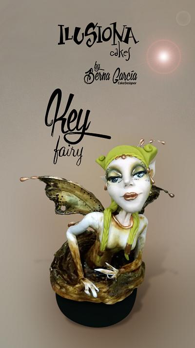 My fairy for Away with the fairy Collab (Key) - Cake by Berna García / Ilusiona Cakes