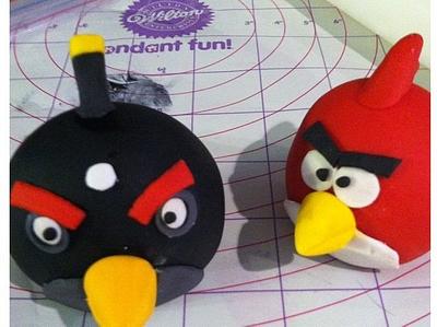 Angry bird - Cake by Bake my day! Creations 