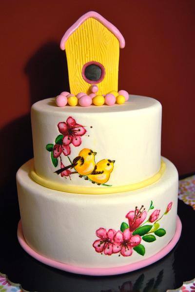 Happy Birds make music! - Cake by Art & SuGar Vandewalle