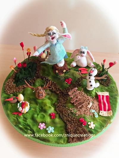 Easter "Diva" - Cake by Znique Creations