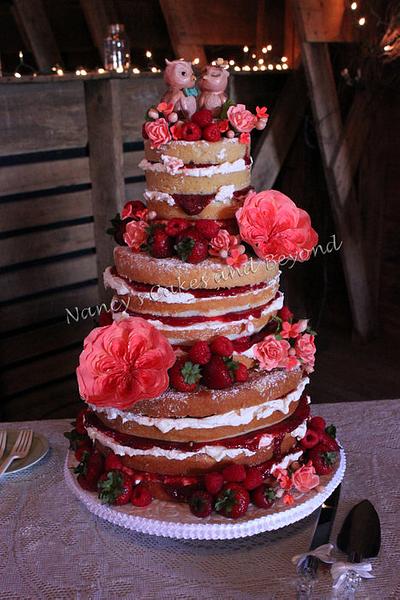 Naked Cake - Cake by Nancy's Cakes and Beyond