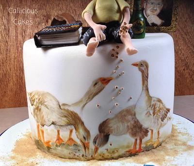 Geese in Crete  - Cake by Calli Creations