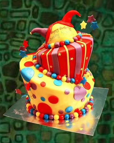 Topsy turvy cake   - Cake by The House of Cakes Dubai