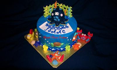 Sea Animals/Under the sea cake - Cake by First Class Cakes