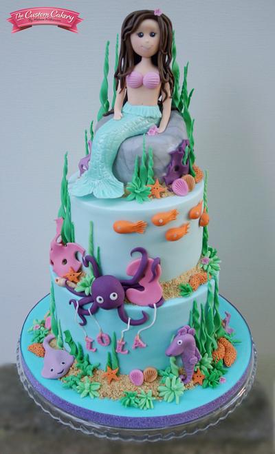 Lola's Mermaid - Cake by The Custom Cakery