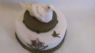 peace cake 1 - Cake by michal katz
