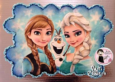 Frozen  - Cake by Patricia Romero