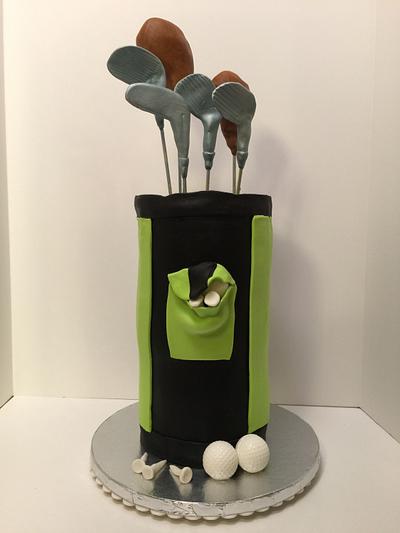 Patrick's golf cake - Cake by Laurie