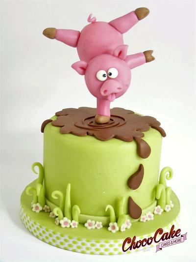 Piggy Cake  - Cake by ChocoCake