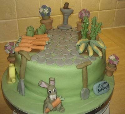 Garden cake - Cake by shelley