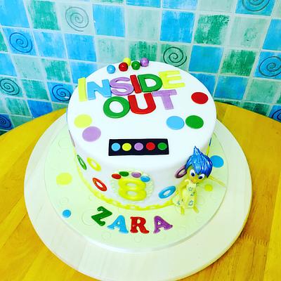 Inside out cake - Cake by IDreamOfCakes