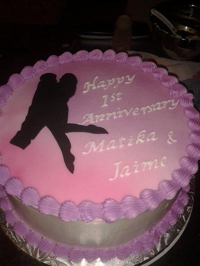 Anniversary Cake - Cake by Rosa