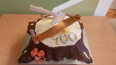 For a grandfather, for his 100th birthday!!! - Cake by TORTESANJAVISEGRAD